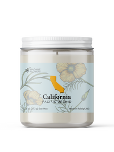 California State Candle | Pacific Orchid