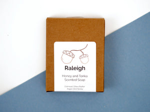 Raleigh NC Scented Soap | Honey and Tonka