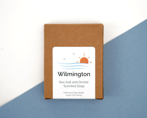 Wilmington NC Scented Soap | Sea Salt and Orchid