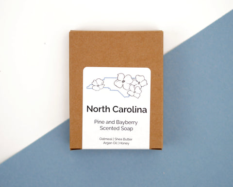 North Carolina Scented Soap | Pine and Bayberry