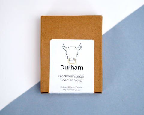 Durham NC Scented Soap | Blackberry and Sage